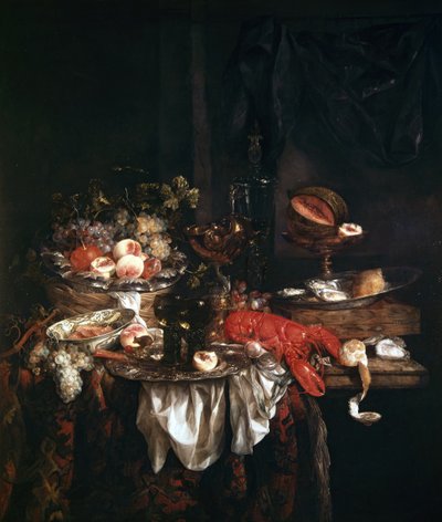 Still Life by Abraham Hendricksz van Beyeren