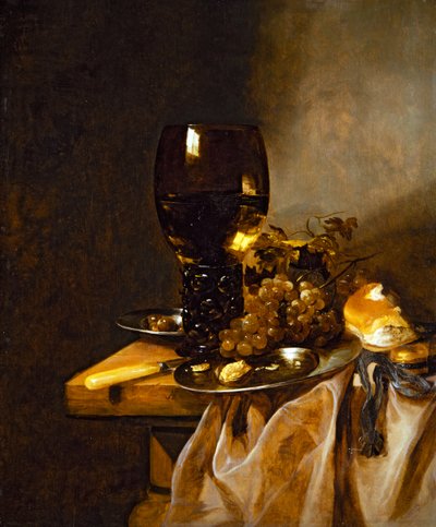 Still Life with Roemer and Fruit by Abraham Hendricksz van Beyeren