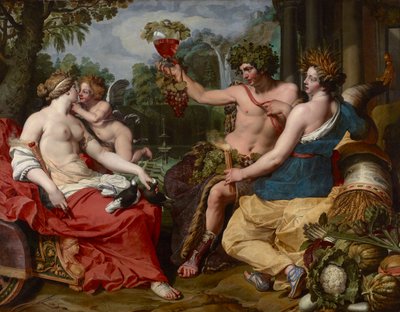 Ceres, Bacchus and Venus by Abraham Janssens