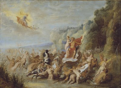 Neptune and Amphitrite by Abraham Jansz. van Diepenbeeck