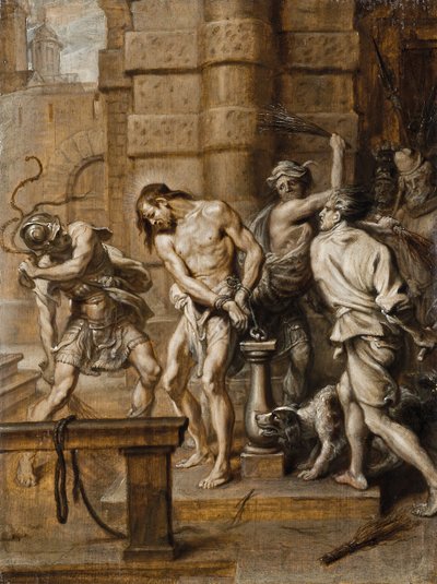 The Flagellation by Abraham Jansz. van Diepenbeeck