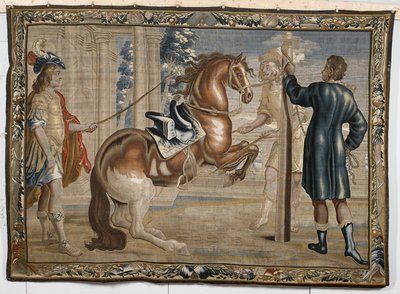 William Cavendish with a Horse by Abraham Jansz. van after Diepenbeeck
