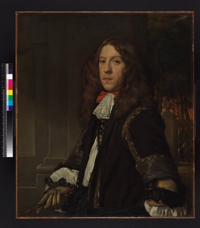 Portrait of a Man by Abraham Lamberts Jacobsz van den Tempel