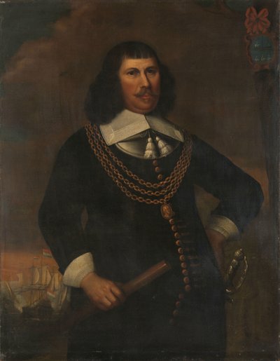 Pieter Florisz (ca. 1605-58), Vice-Admiral of the Northern District by Abraham Liedts (copy after)