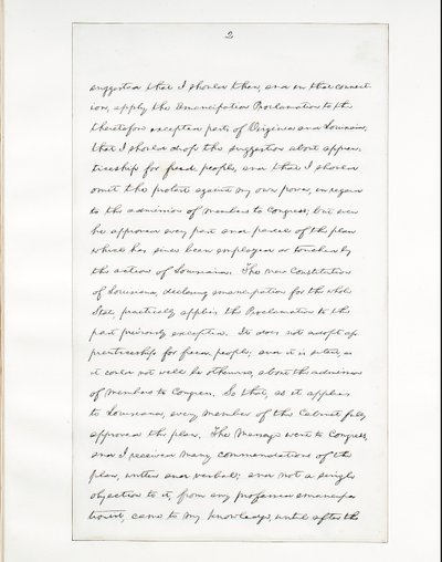 Autograph Manuscript of Lincoln