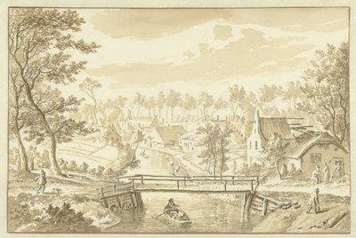 View in Abstede by Abraham Rademaker