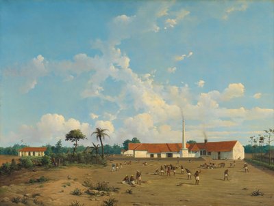 The Kemanglen Sugar Factory near Tegal, Java by Abraham Salm
