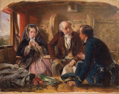 First Class-The Meeting. And at First Meeting Loved. by Abraham Solomon