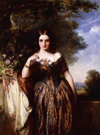 Portrait of Mrs. J. Hardcastle, née Anne Capper by Abraham Solomon