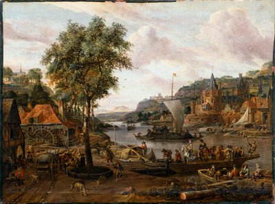 Sailing Boats by Abraham Storck