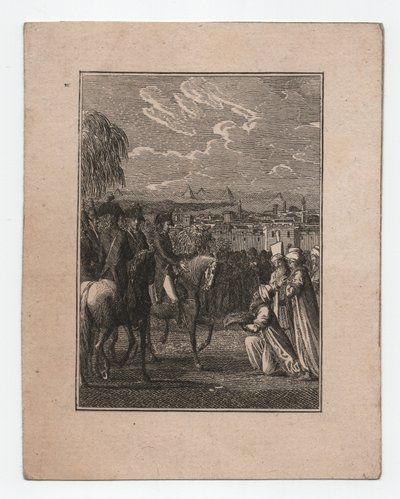 Napoleon in Egypt by Abraham Wolfgang Küffner