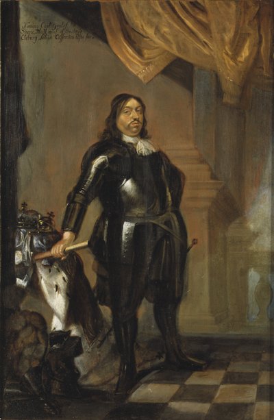 Portrait of King Charles X Gustav of Sweden by Abraham Wuchters