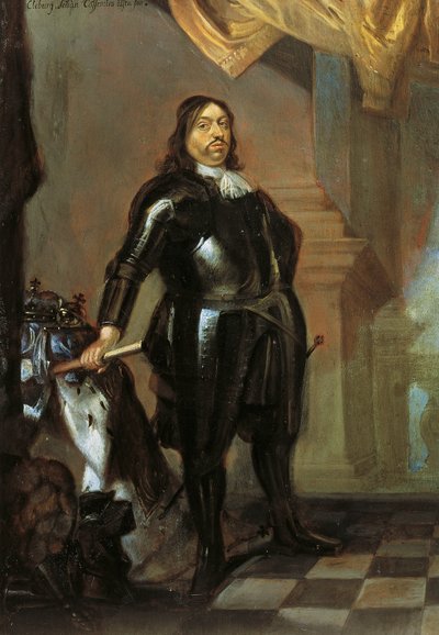 Portrait of Charles X Gustav of Zweibrucken-Kleeburg by Abraham Wuchters