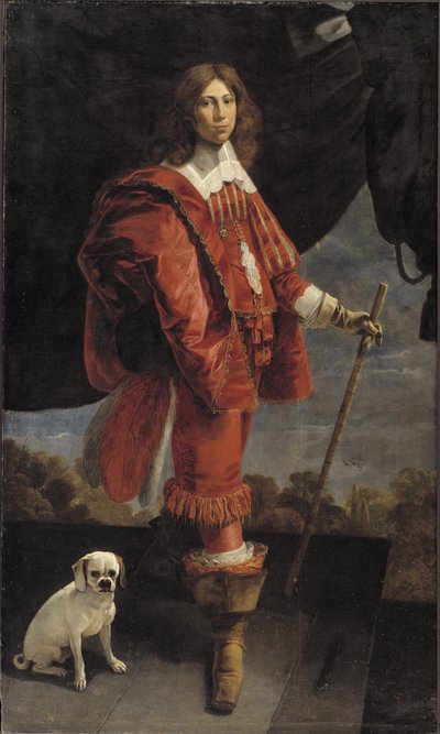 Ulrik Christian Gyldenløve (1630-1658), son of Christian IV and Vibeke Kruse by Abraham Wuchters