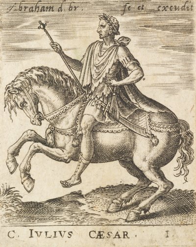C. Julius Caesar from Twelve Caesars on Horseback by Abraham de Bruyn