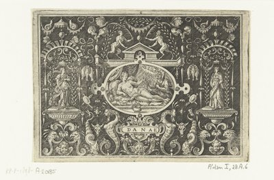Danae and Jupiter as a Shower of Gold Coins (DANAE) by Abraham de Bruyn