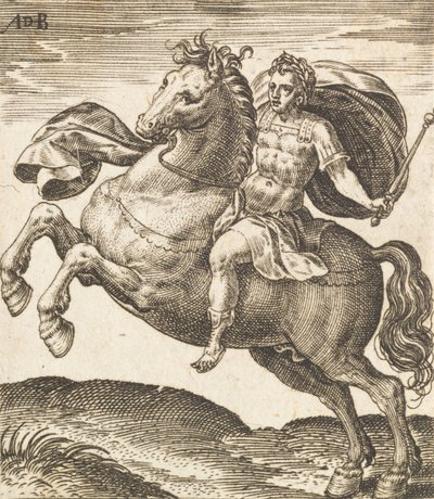 Domitianus from Twelve Caesars on Horseback by Abraham de Bruyn