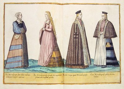 Sixteenth Century Costumes from 