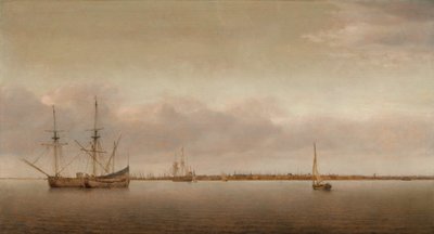 View of Hoorn by Abraham de Verwer