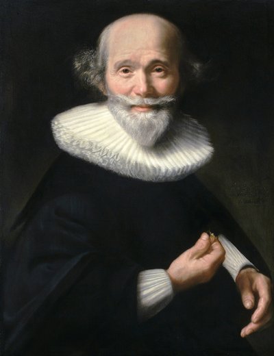 Portrait of a Man by Abraham de Vries, 1629 by Abraham de Vries
