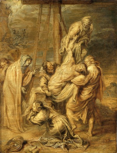 The Deposition by Abraham van Diepenbeck
