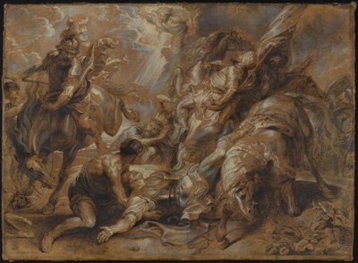 The Conversion of Saint Paul by Abraham van Diepenbeeck after Peter Paul Rubens