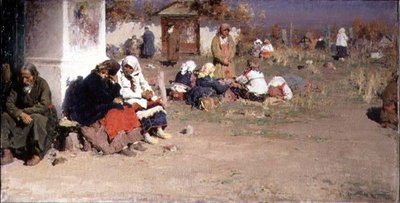 Radonice Before Mass by Abram Efimovich Arkhipov