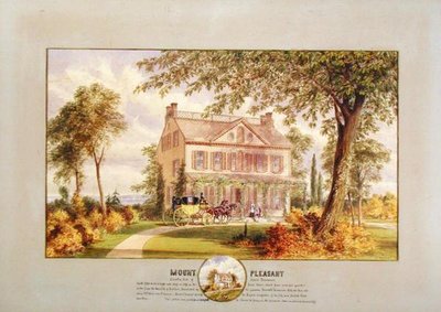 Mount Pleasant (Beekman Mansion), New York City, c.1874 by Abram Hosier
