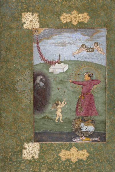 Emperor Jahangir Triumphing Over Poverty by Abul Hasan