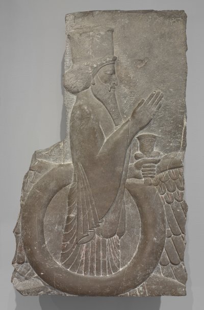 Ahuramazda in the Winged Disk, Persepolis, 486-460 BC by Achaemenid