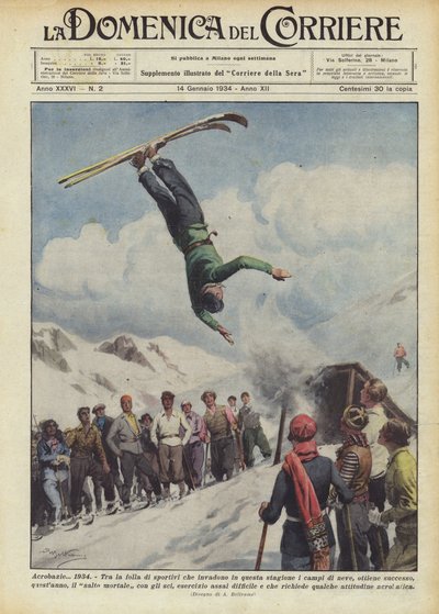 Acrobatics? 1934 by Achille Beltrame