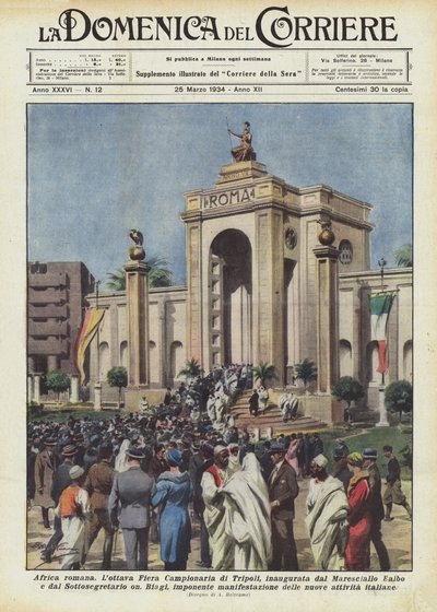 Roman Africa by Achille Beltrame