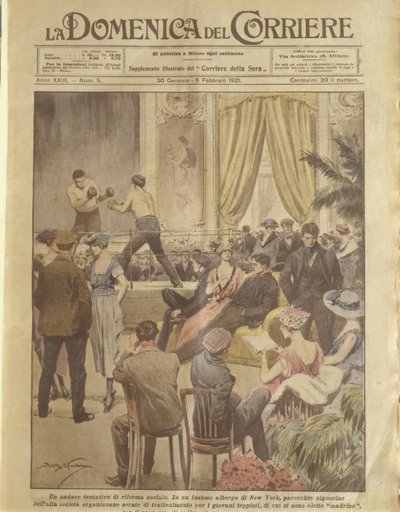 New York party for young people to be redeemed by Achille Beltrame