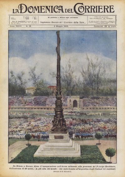 From Milan to Buenos Aires by Achille Beltrame