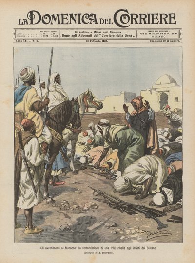 Events in Morocco, the Submission of a Rebel Tribe to the Sultan