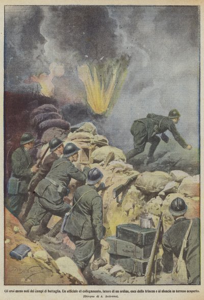 The Lesser-Known Heroes of the Battlefields by Achille Beltrame