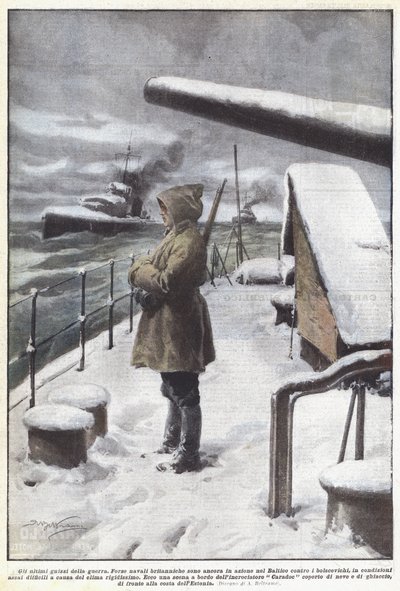 The Last Flickers of War by Achille Beltrame