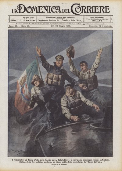The Avengers of Lissa by Achille Beltrame