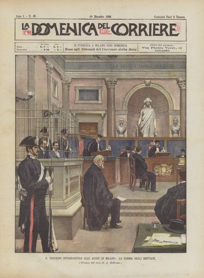 The Notarbartolo Trial at the Milan Assizes, The Defendants