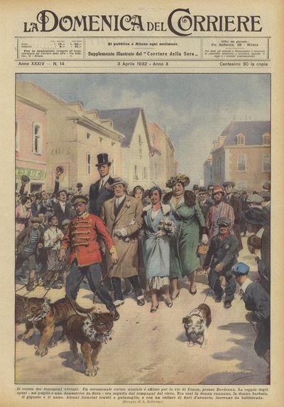 The Parade of Living Phenomena by Achille Beltrame
