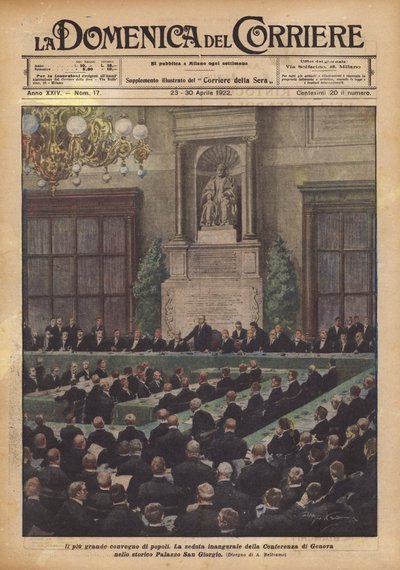 The Greatest Gathering of Peoples by Achille Beltrame