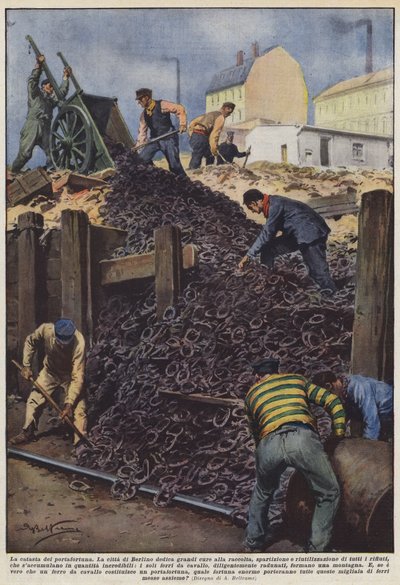 The pile of lucky charms by Achille Beltrame