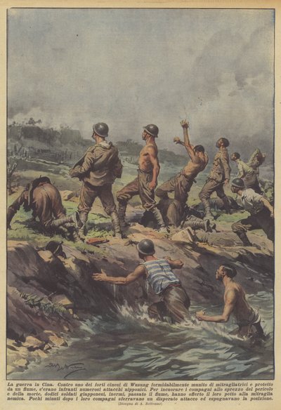 The war in China by Achille Beltrame