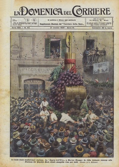 The beautiful traditional Italian festivals by Achille Beltrame