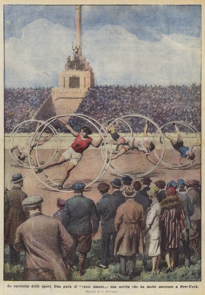 The Curiosities of Sports by Achille Beltrame