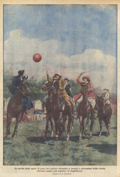The News of Sport by Achille Beltrame