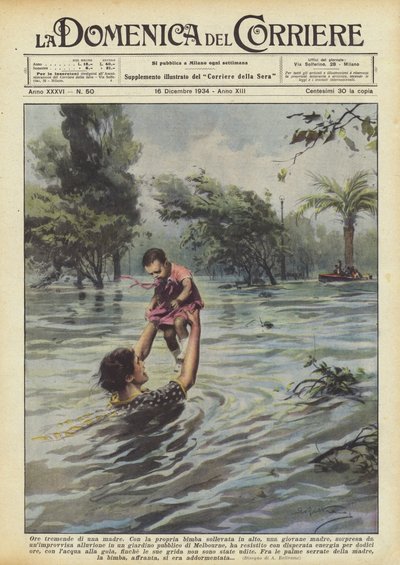 Terrible Hours of a Mother by Achille Beltrame