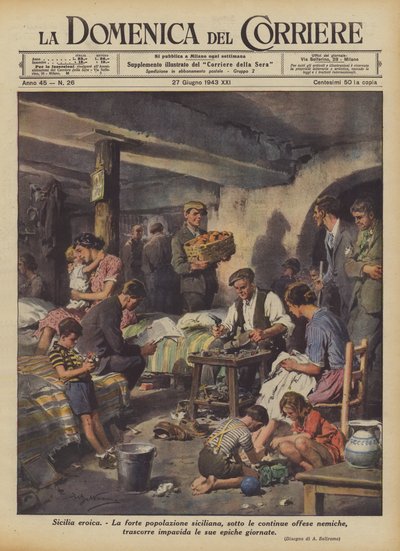 Heroic Sicily by Achille Beltrame