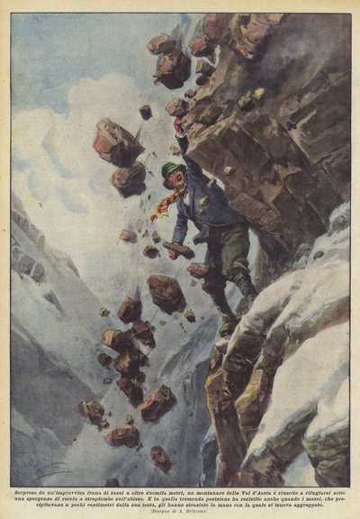 Caught by a Sudden Rockslide at Over Two Thousand Meters, a Mountaineer from Val d