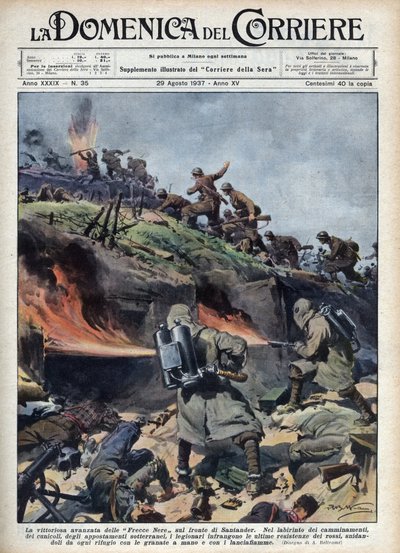 Spanish Civil War: Forward of the 